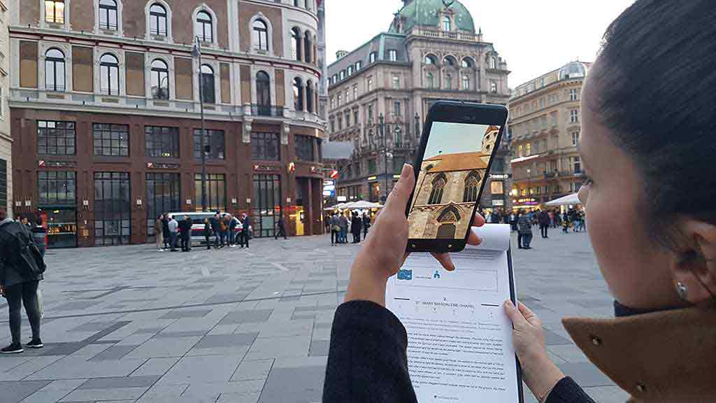 Augmented Reality Tour in Wien (AR)-VARS